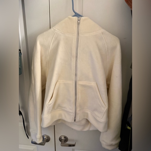 Jackets & Blazers - Women's Cream Zip-Up Jacket